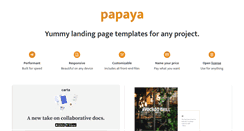 Desktop Screenshot of eatapapaya.com